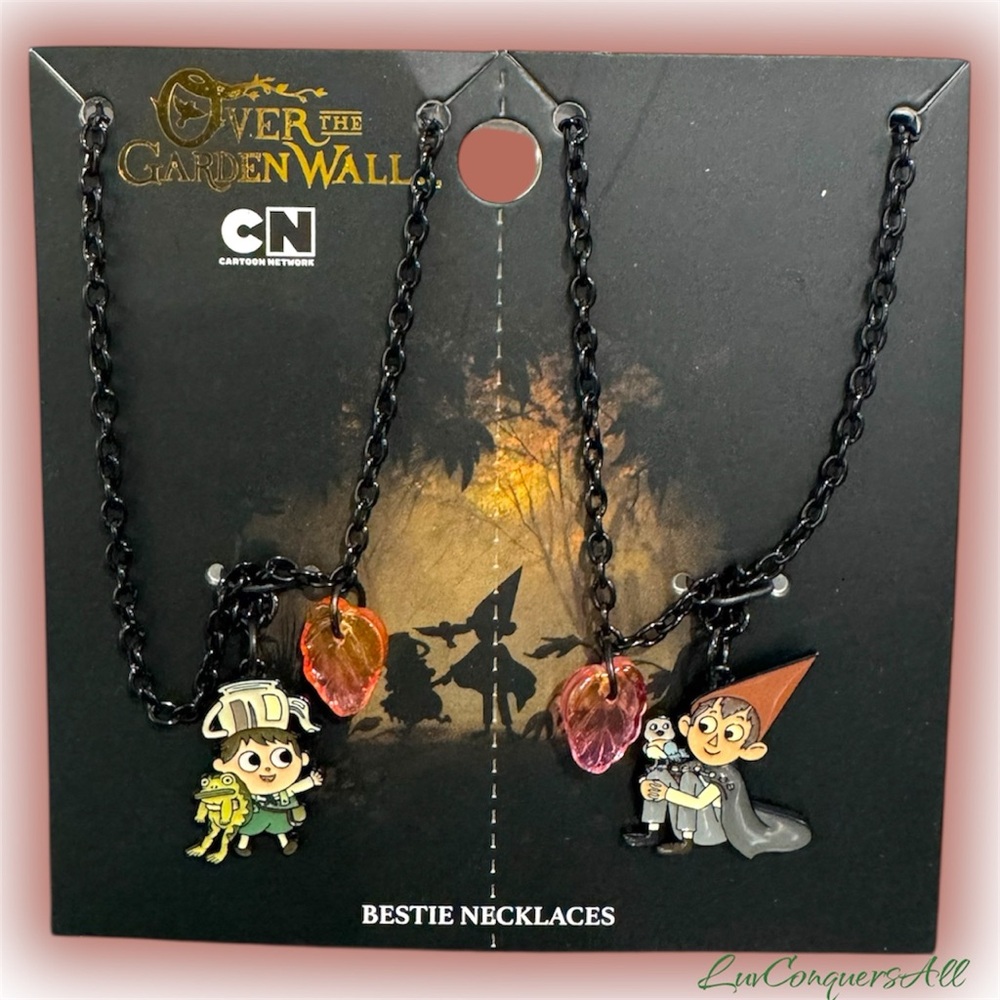 Cartoon Network Over The Garden Wall Wirt & Greg Necklace Set